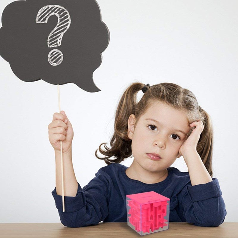 ThinkMax Money Maze Puzzle Box for Kids and Adults, Perfect Money Holder Maze Puzzle Gift Box (Pink) - Image 5